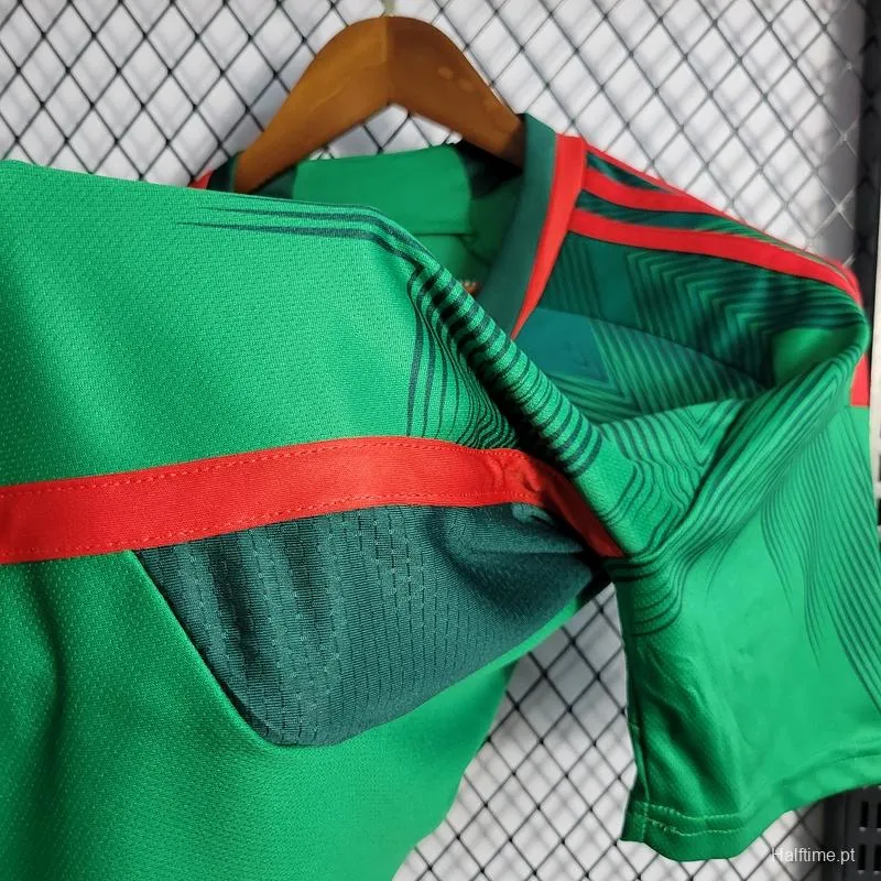2022 Mexico Home Soccer Jersey