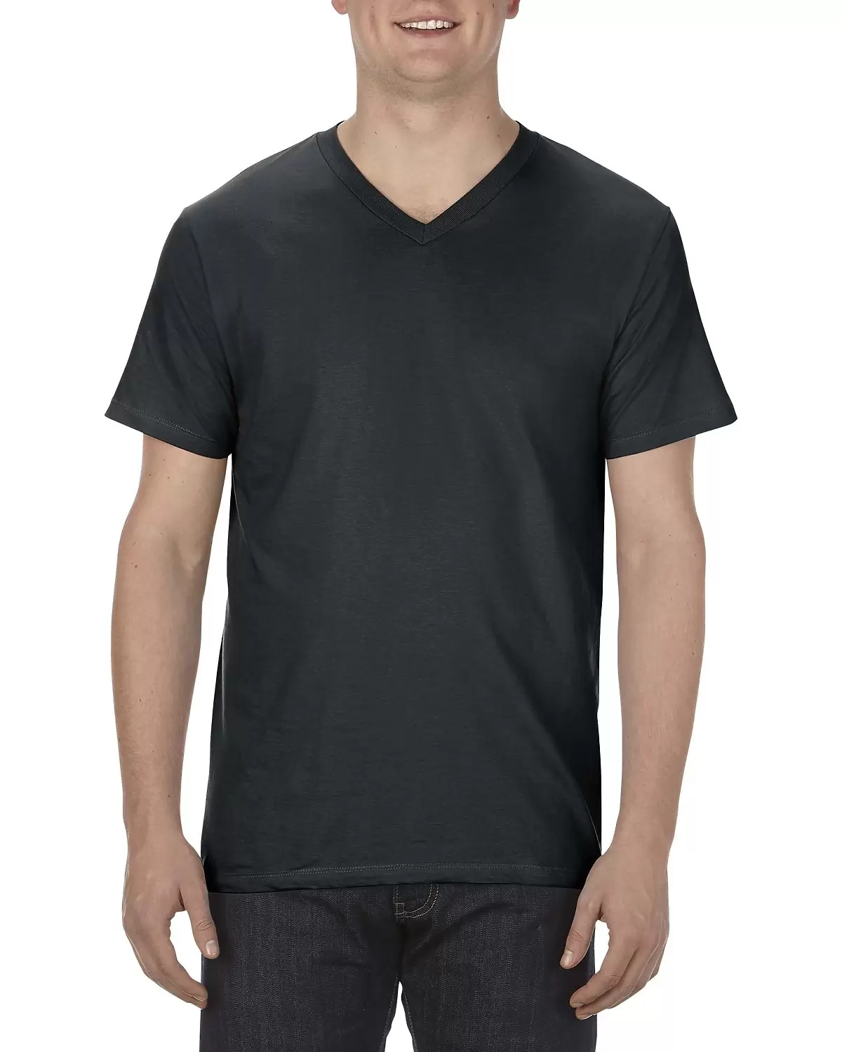 5300 ALSTYLE Adult V Neck T Shirts SKU: 5300