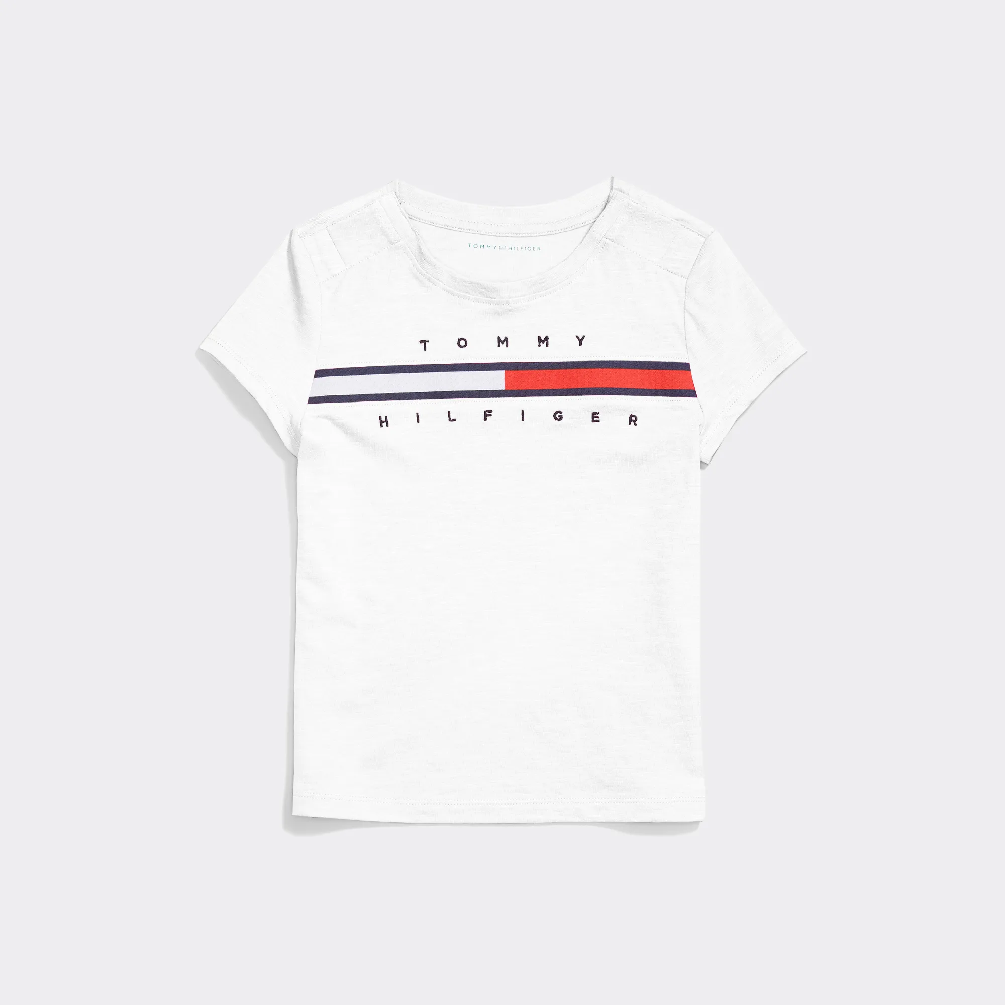 Adaptive Girls Icon Stripe T-shirt | Adaptive T-shirts | Tommy Hilfiger