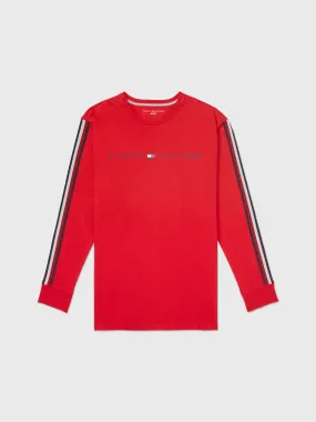 Adaptive Mens Organic Cotton Long Sleeve T-Shirt | Adaptive T-Shirts | Tommy Adaptive