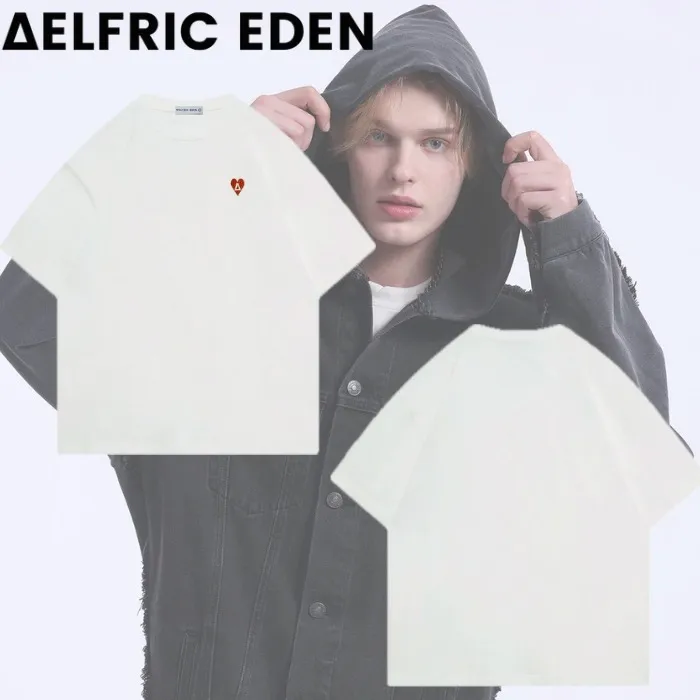 Aelfric Eden  |Cotton Short Sleeves Logo T-Shirts