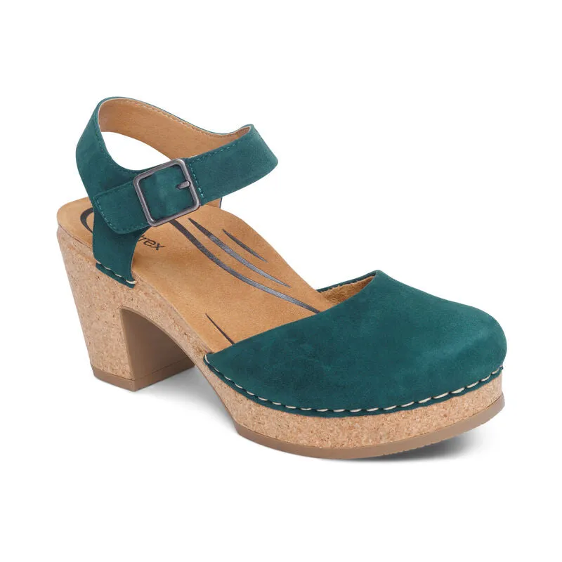 AETREX FINLEY CLOSED TOE HEEL WOMEN'S
