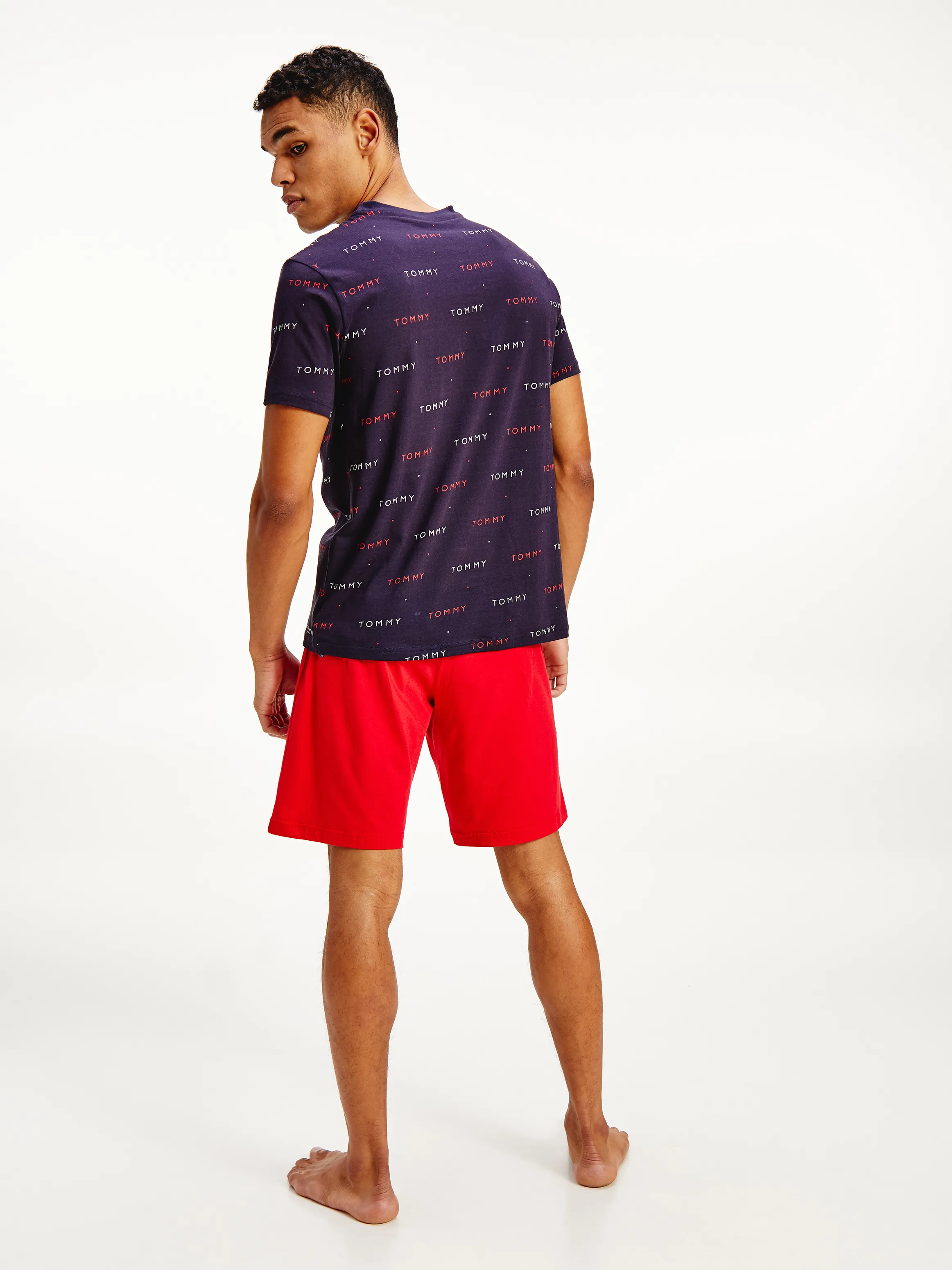 All-Over Embroidery T-Shirt | T-Shirts | Tommy Hilfiger
