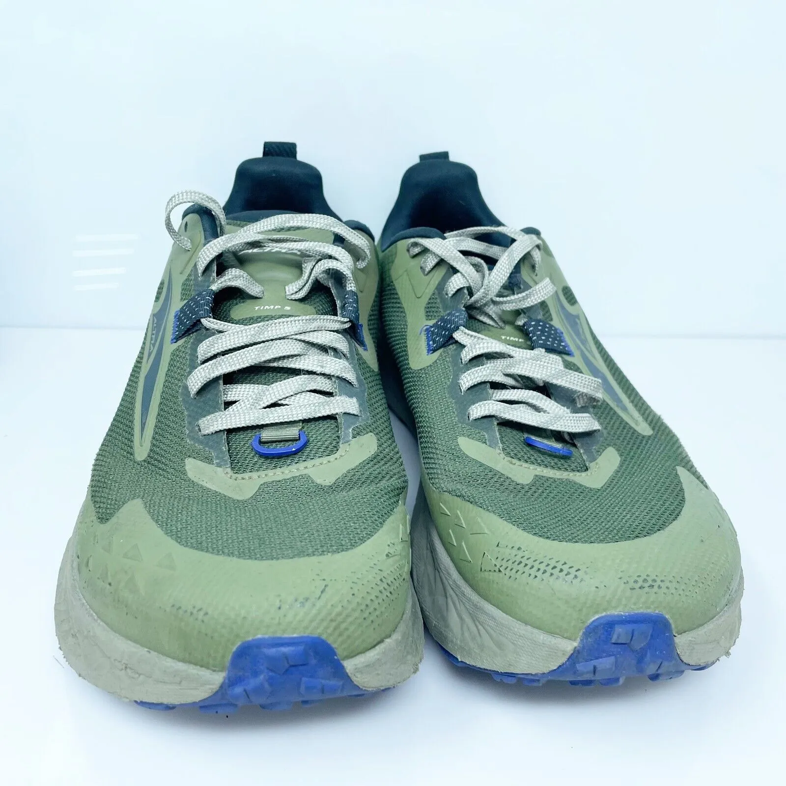 Altra Mens Timp 5 AL0A85PE315 Green Running Shoes Sneakers Size 9.5