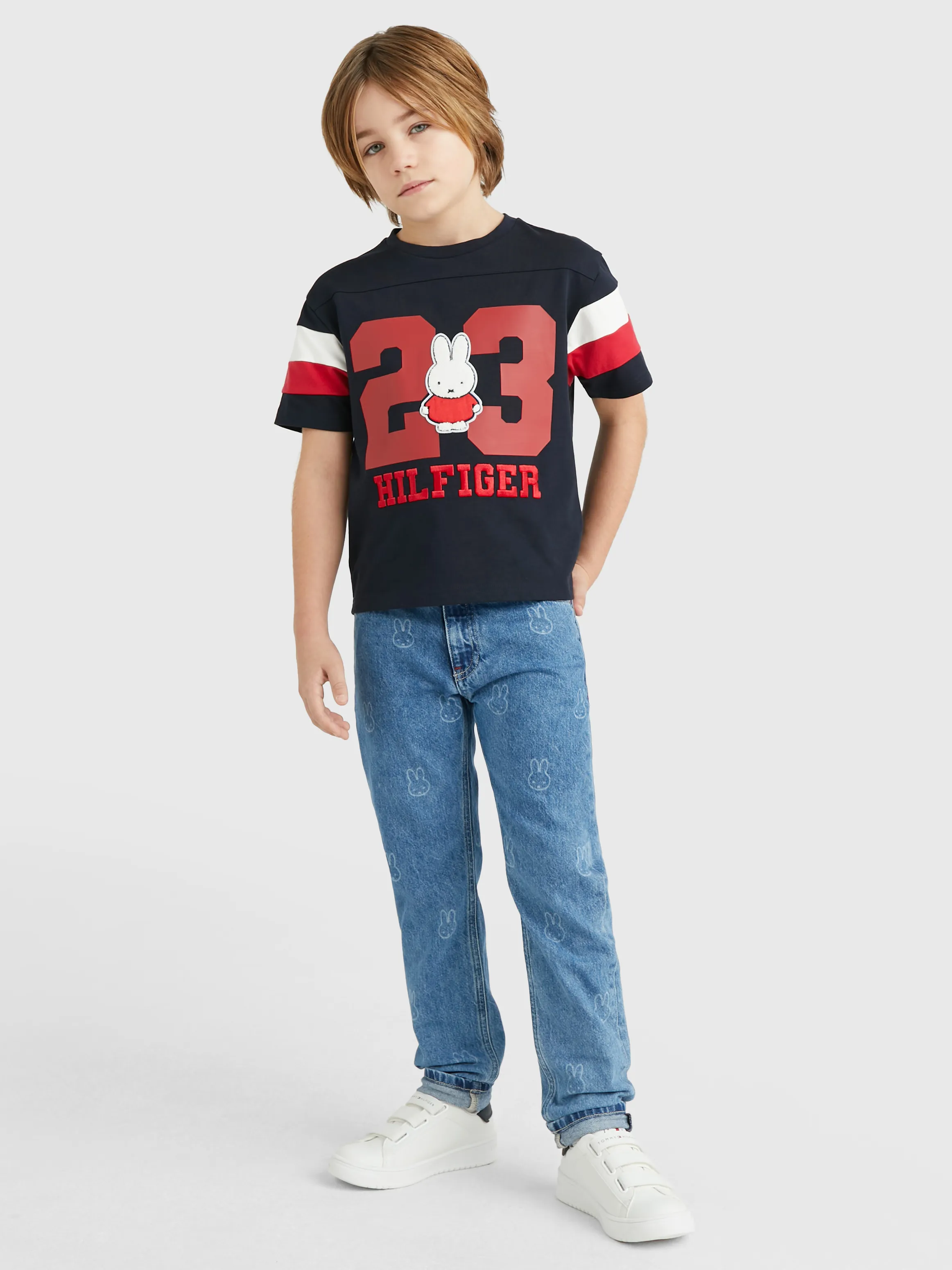 Boys 8-16 Tommy Hilfiger x Miffy Badge T-Shirt | T-Shirts | Tommy Kids