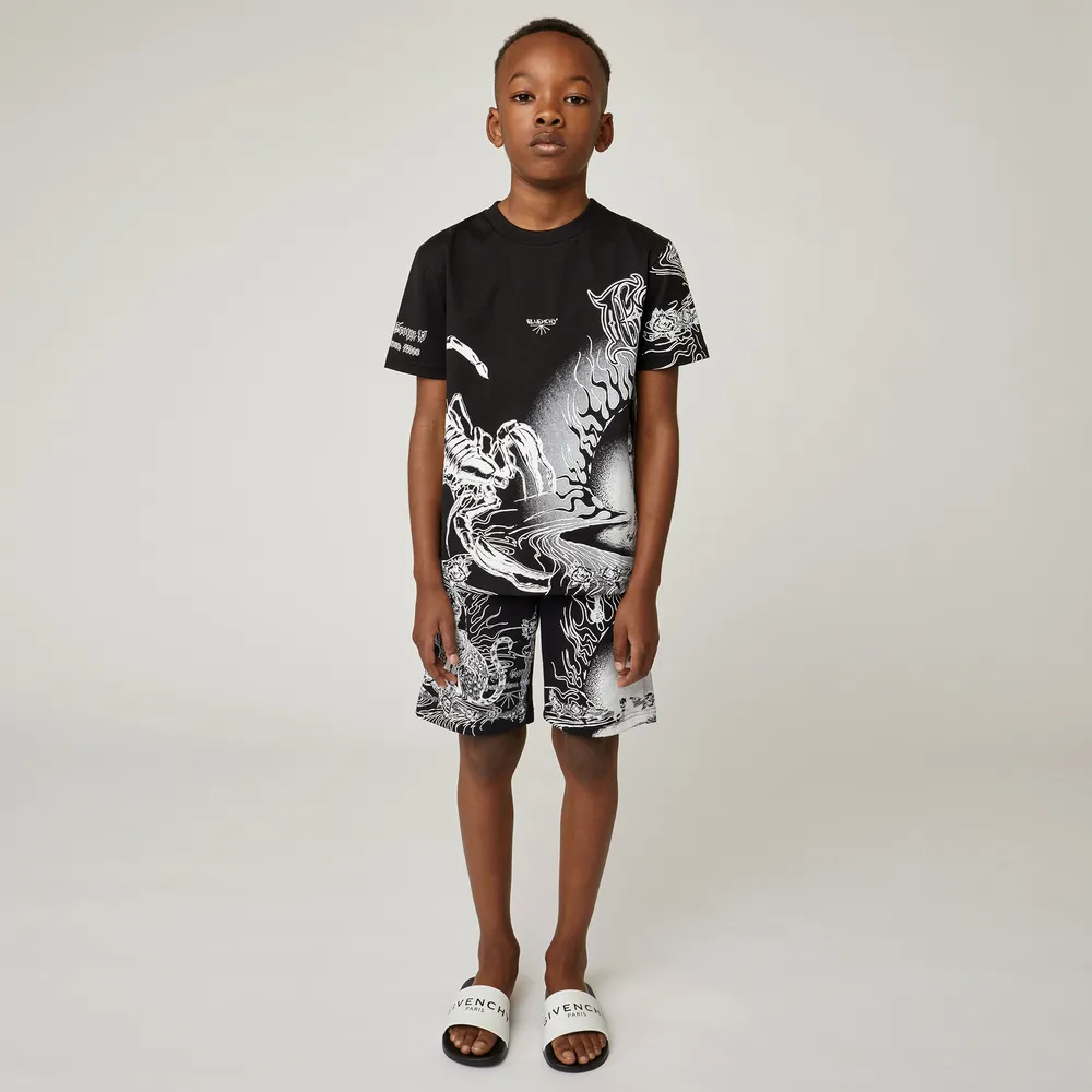 Boys Black Panther Shorts