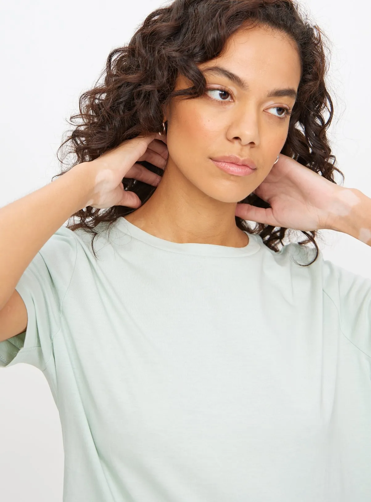 Buy Pastel Green Regular Fit Short Sleeve T-Shirt 20 | T-shirts | Tu