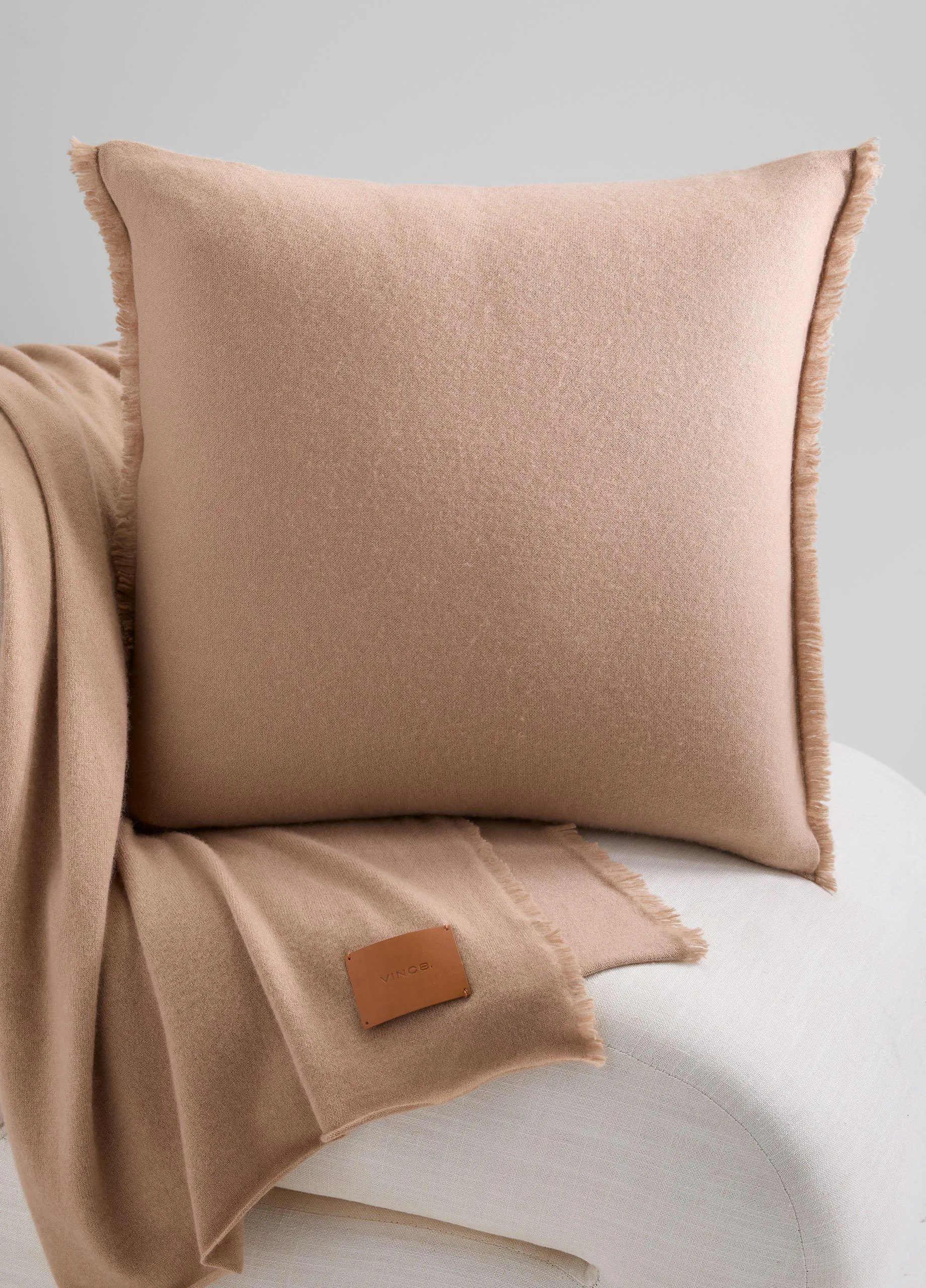 Cashmere Reverse Jersey Pillow