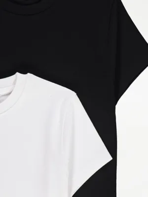 Crew Neck T-Shirts 2 Pack | Kids | George at ASDA