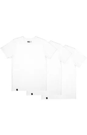 DEDICATED Multipack 3-Pack T-Shirts Stockholm Base White