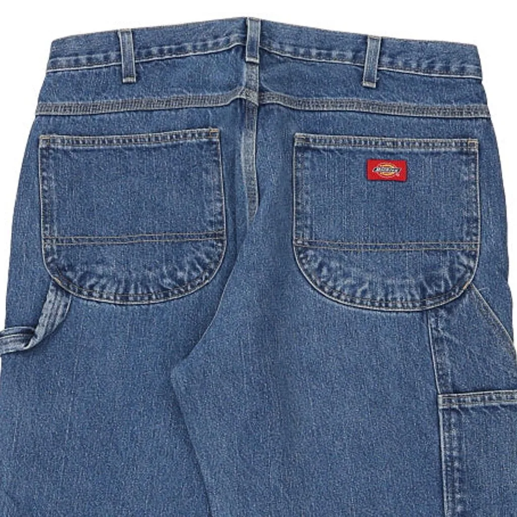 Dickies Carpenter Jeans - 36W 29L Blue Cotton