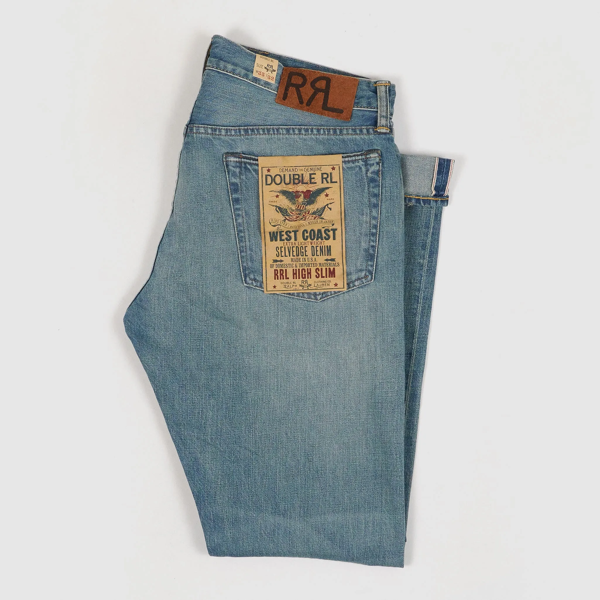 Double RL High Slim East West Jeans