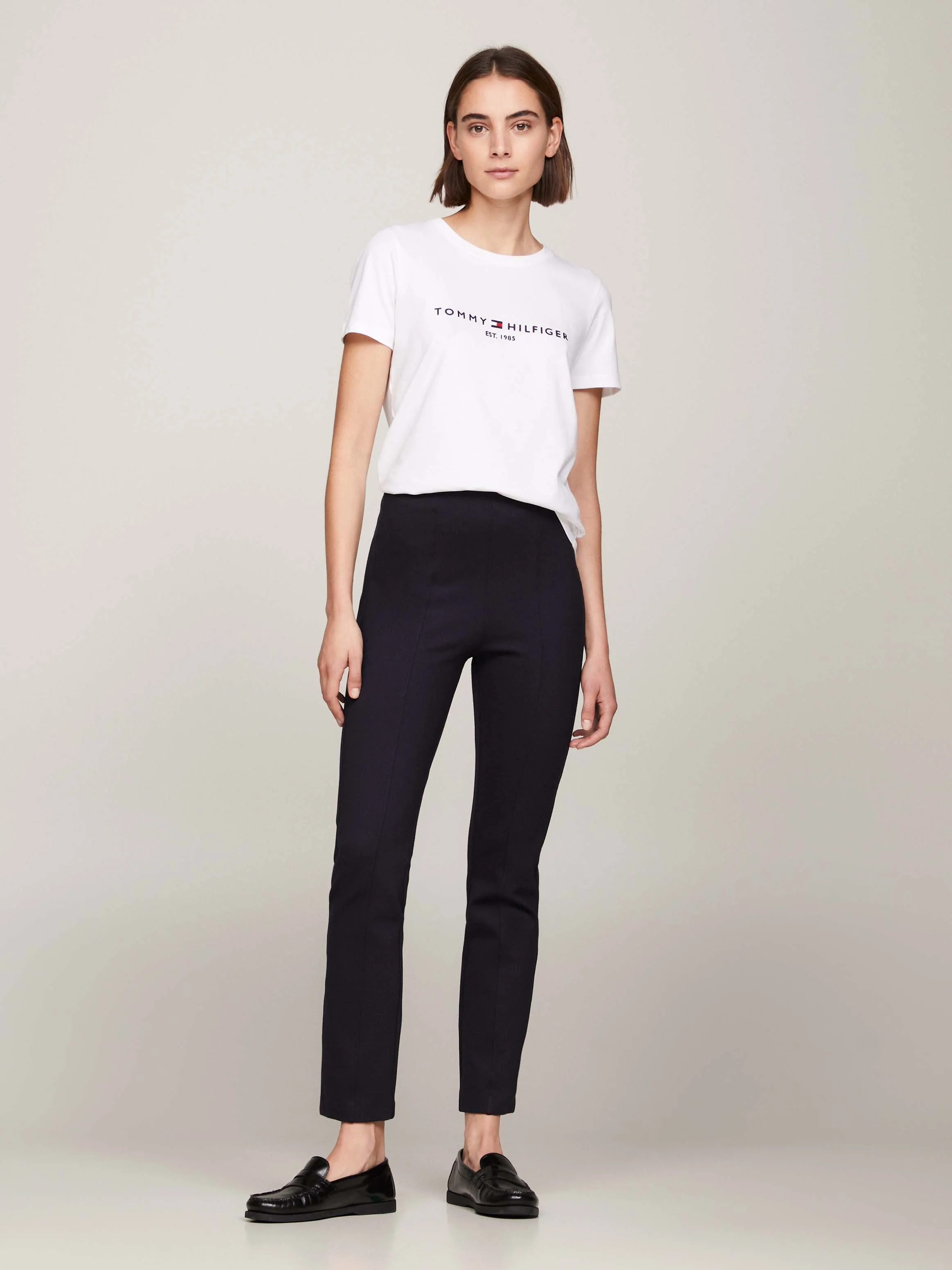 Essential Crew Neck Logo T-Shirt | T-shirts | Tommy Hilfiger