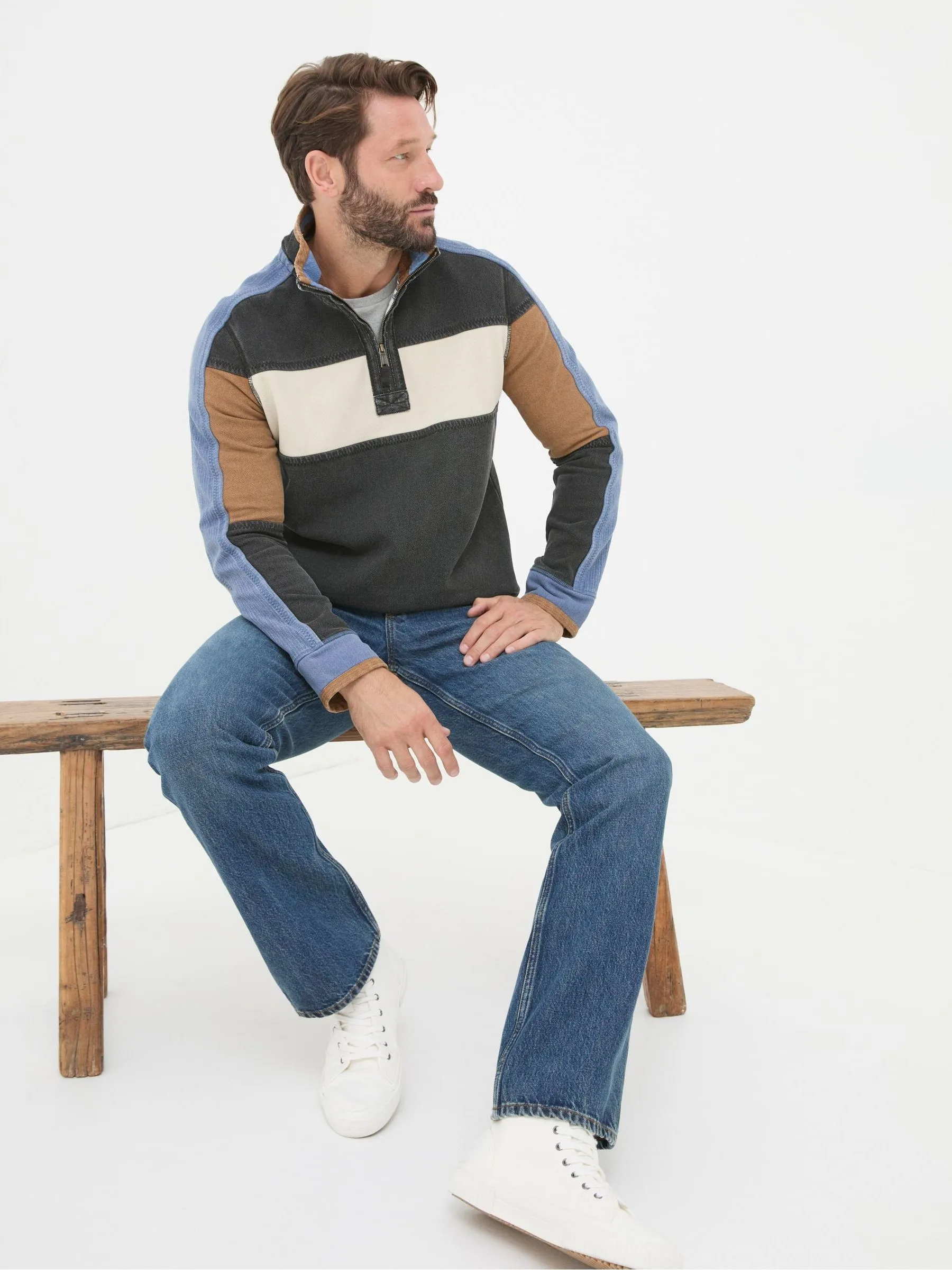 FatFace Indigo Blue Bootcut Jeans