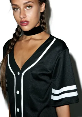 Game Over Baseball Jersey-