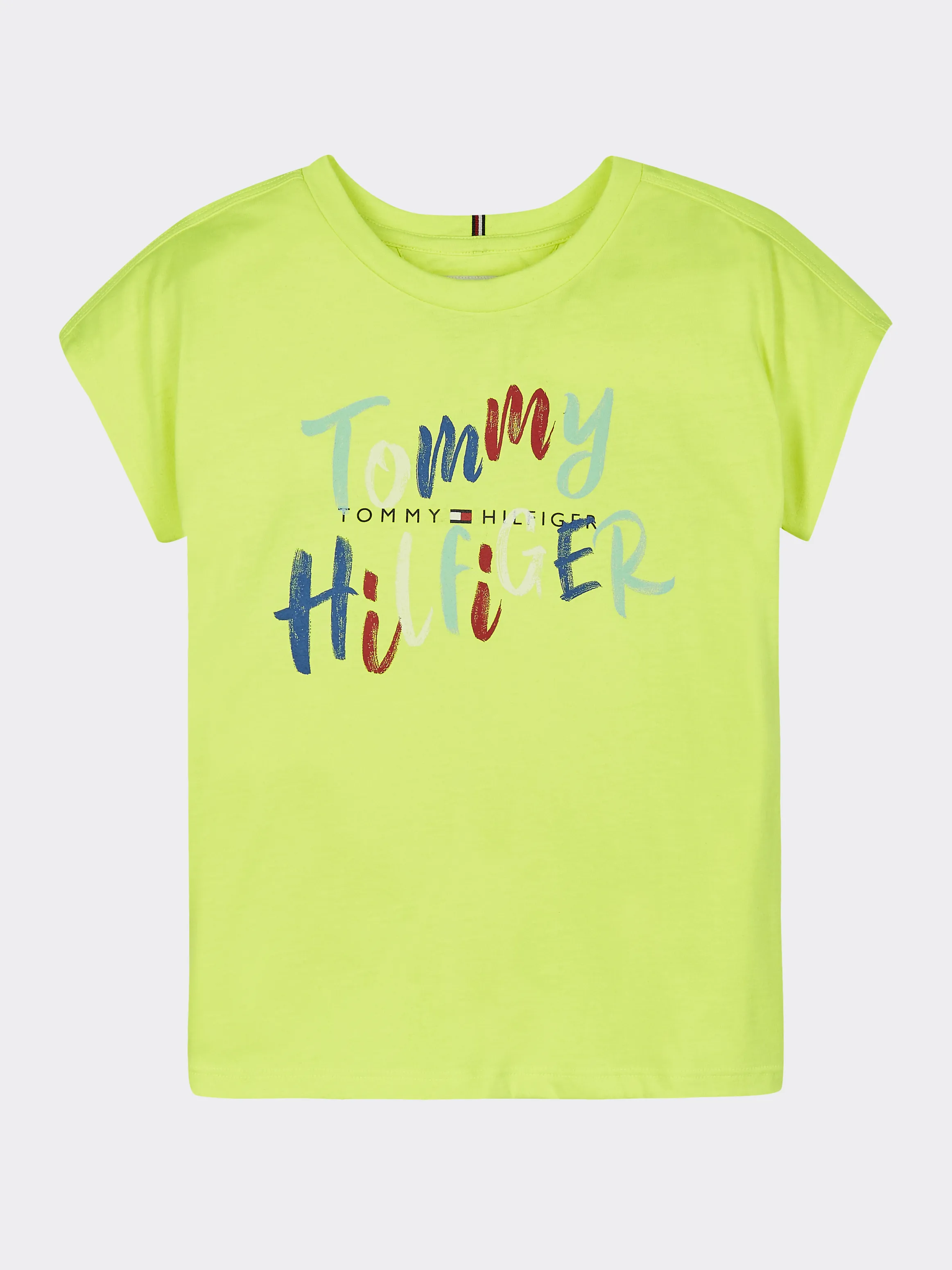 Girls 3-7 Fluro Graphic Tee | T-shirts | Tommy Hilfiger