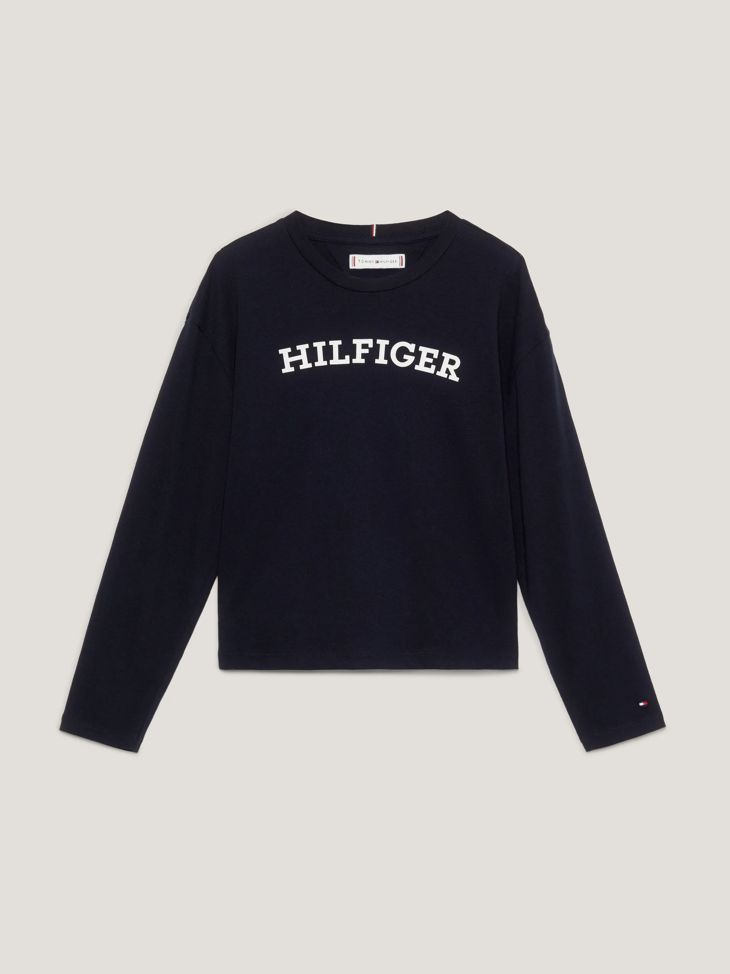 Girls 8-16 Hilfiger Monotype Long Sleeve T-Shirt | T-Shirts | Tommy Kids
