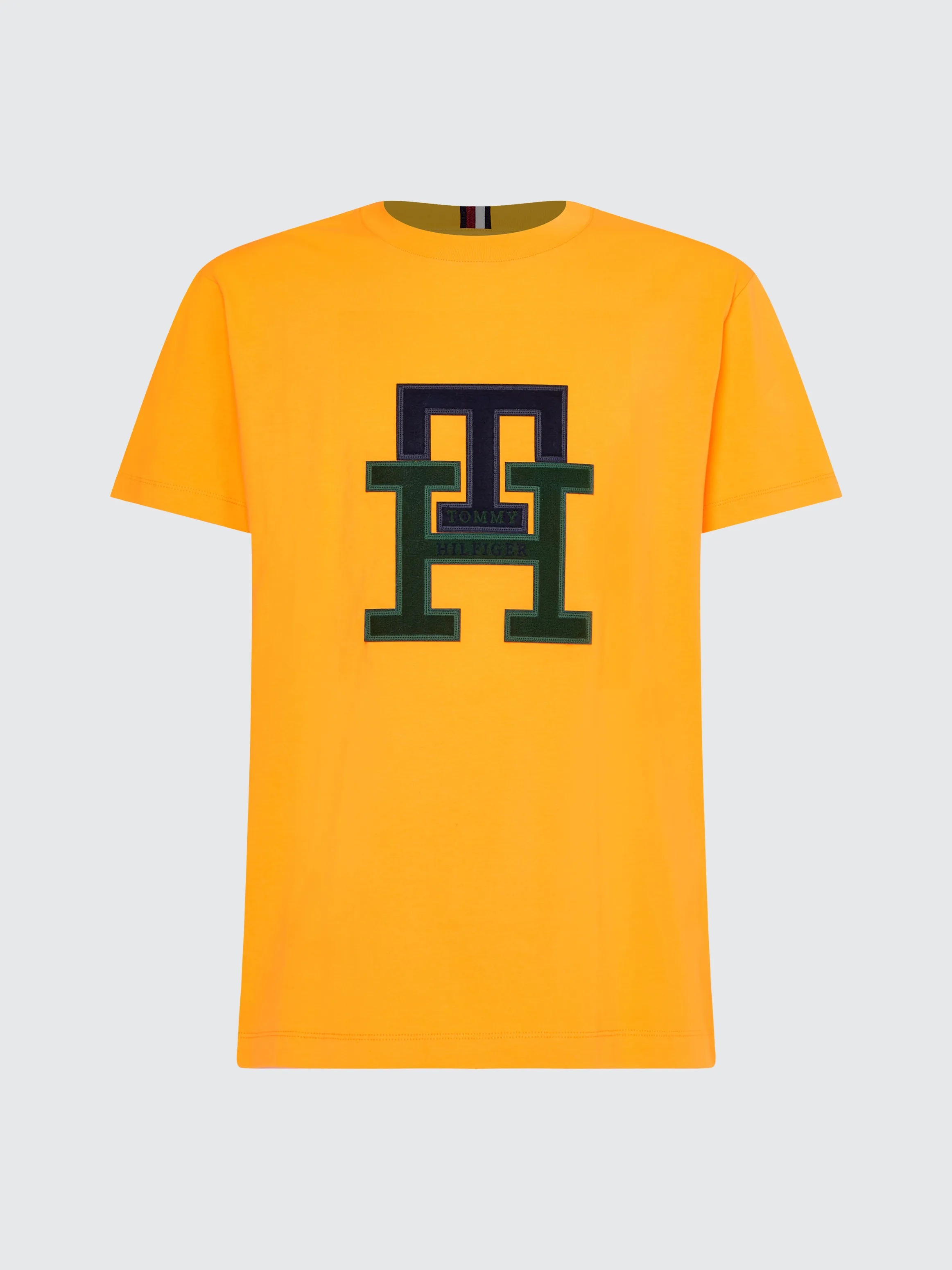 Icons Black Watch Tartan Monogram T-Shirt | T-Shirts | Tommy Hilfiger