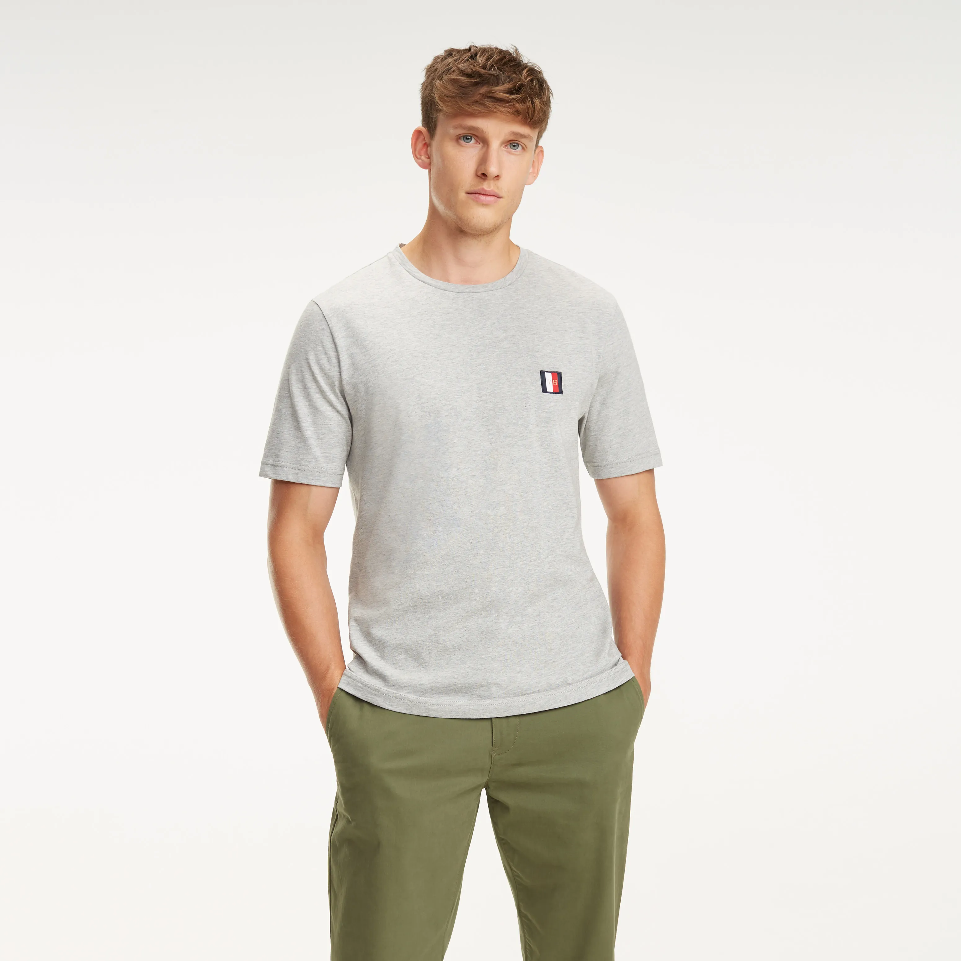 Monogram Patch Cotton T-Shirt | T-Shirts | Tommy Hilfiger