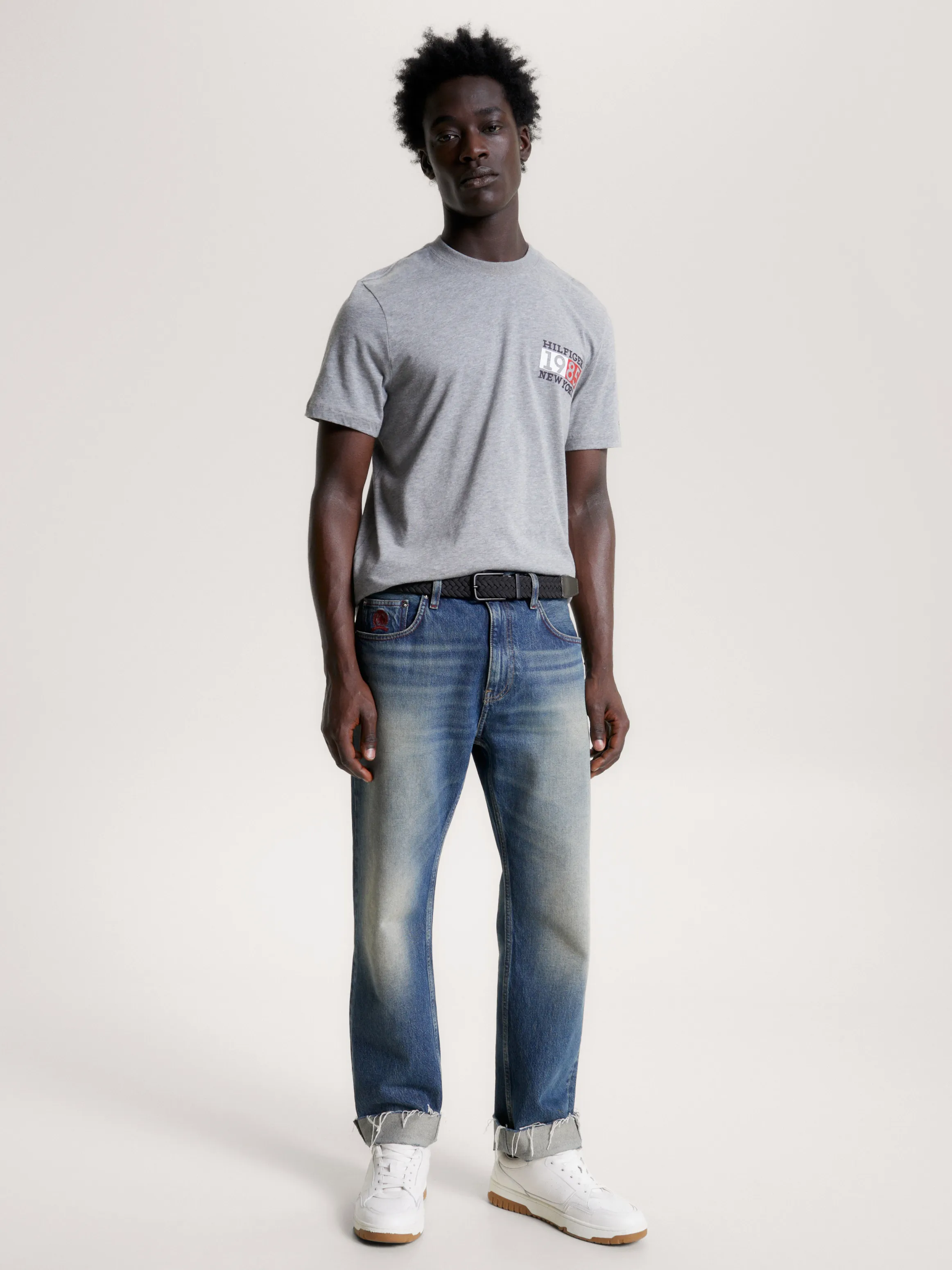New York Logo Crew Neck T-Shirt | T-Shirts | Tommy Hilfiger