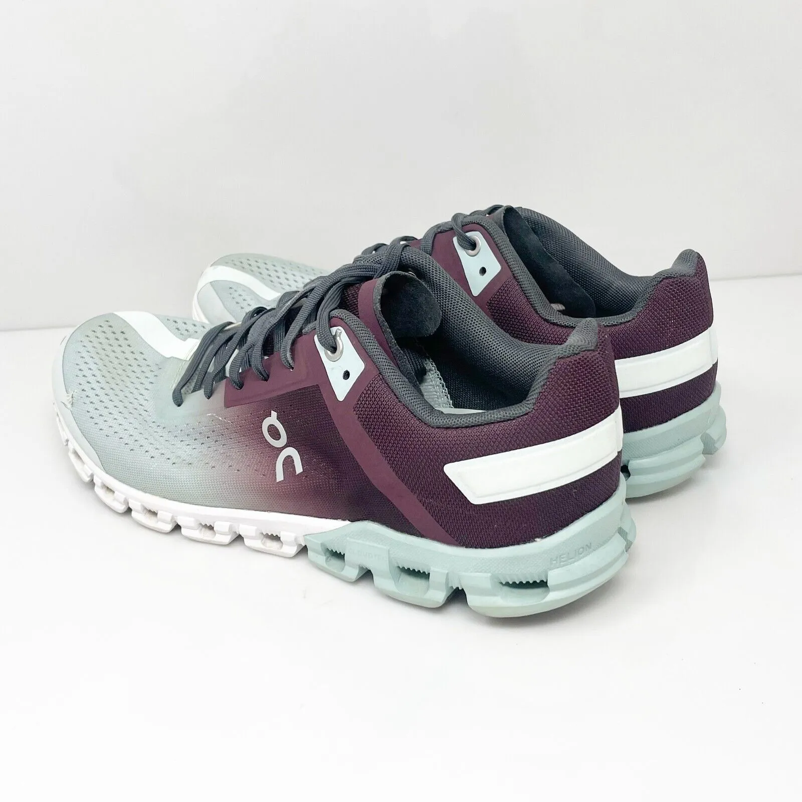 On Womens Cloudflow Blue Running Shoes Sneakers Size 9.5