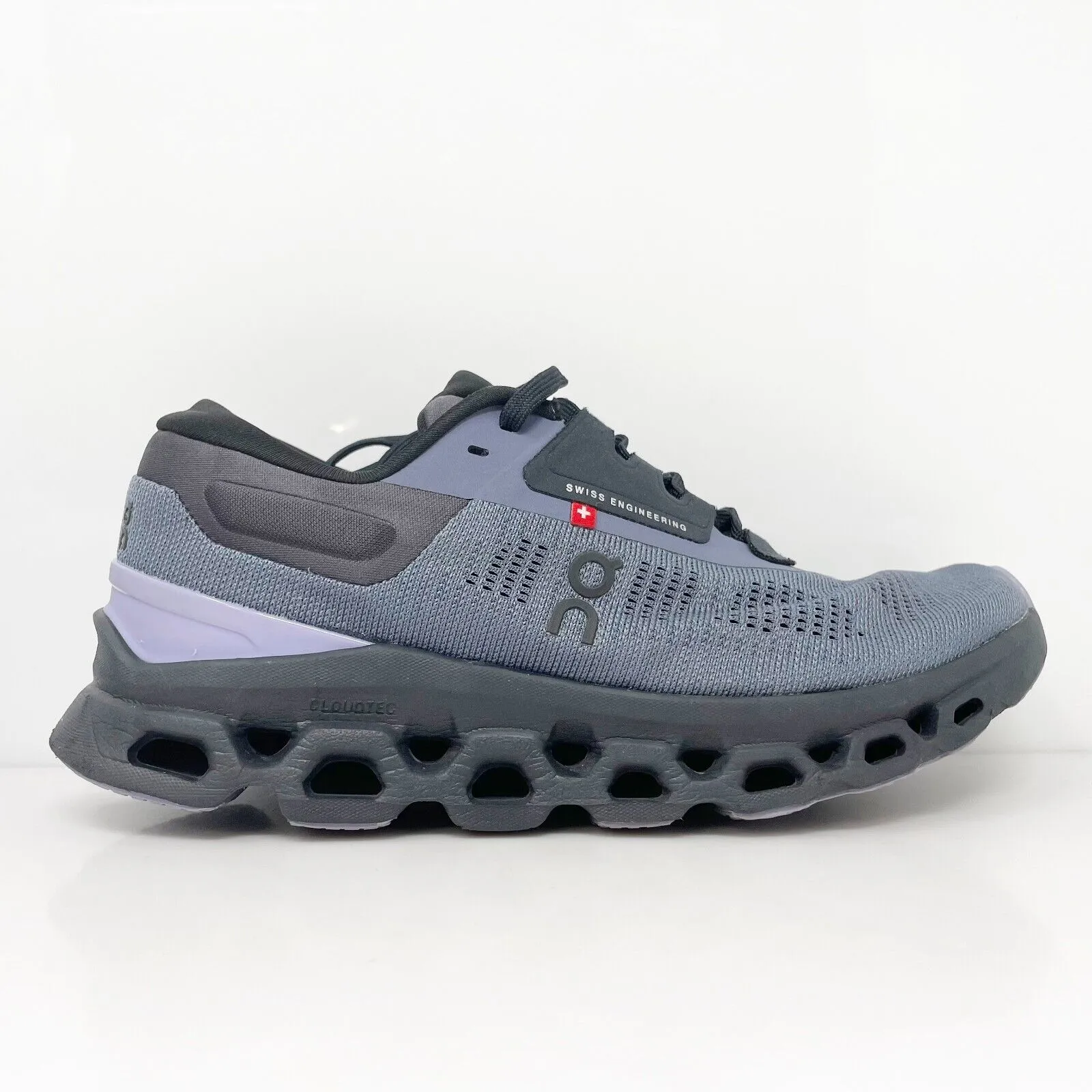 On Womens Cloudstratus 3 Blue Running Shoes Sneakers Size 7