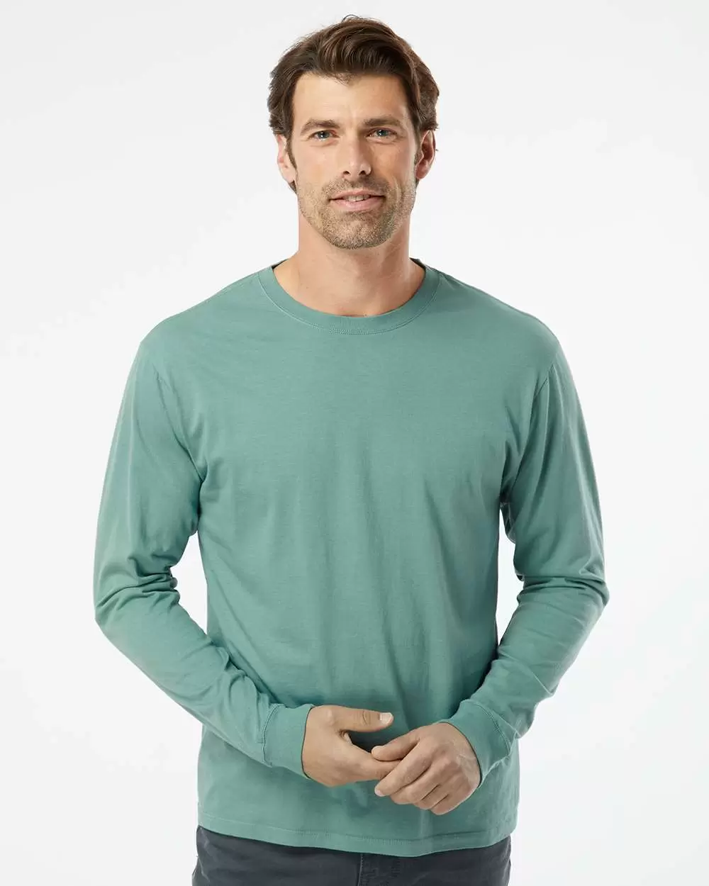 Soft Shirts 420 Organic Long Sleeve T-Shirt SKU: 420