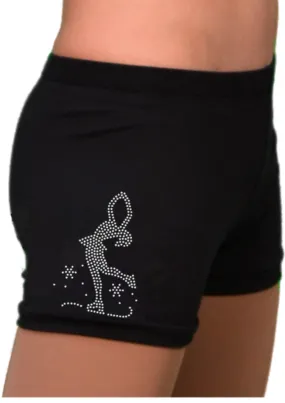 Spin Skater Crystal Shorts