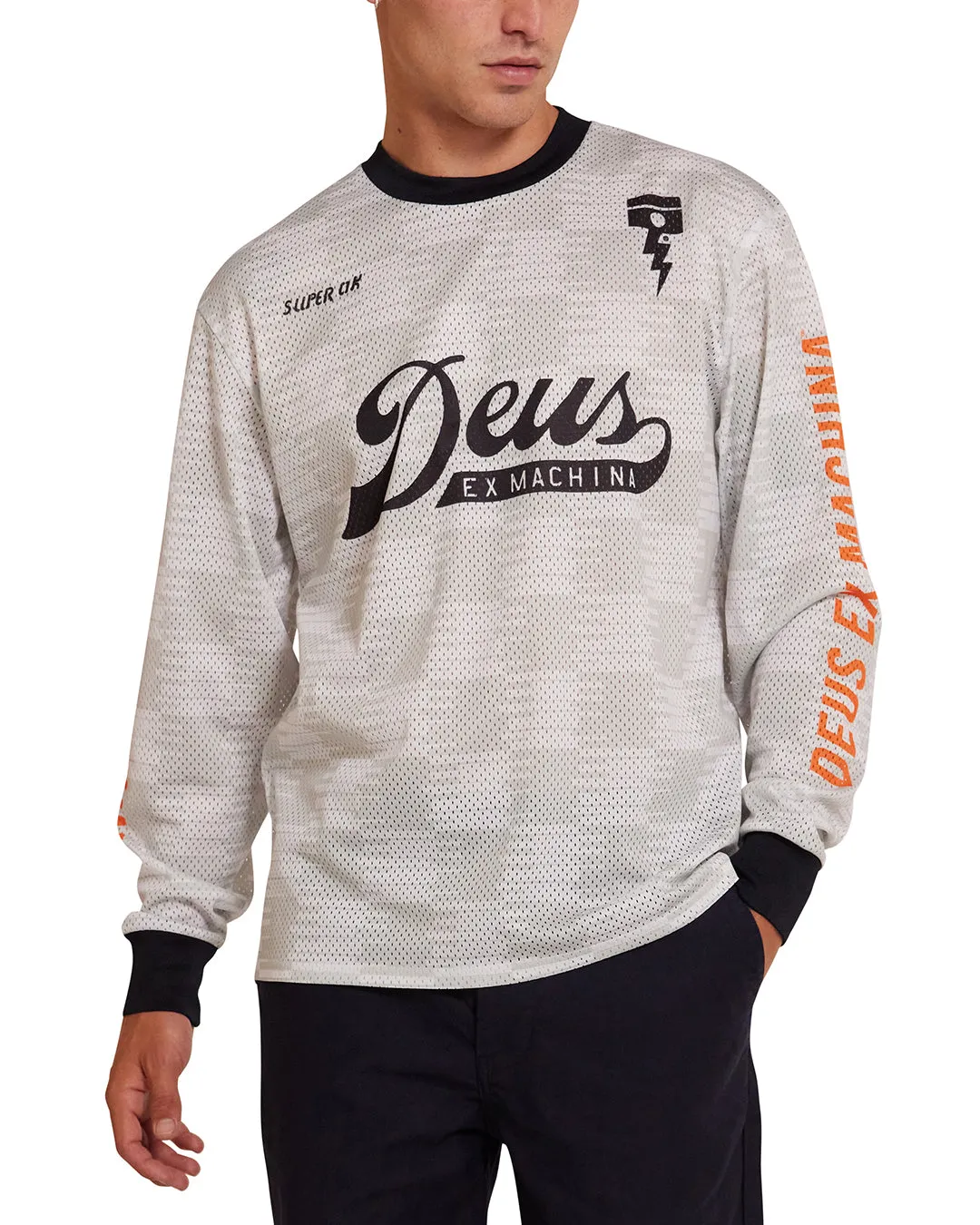 SPRINT MOTO JERSEY - WHITE
