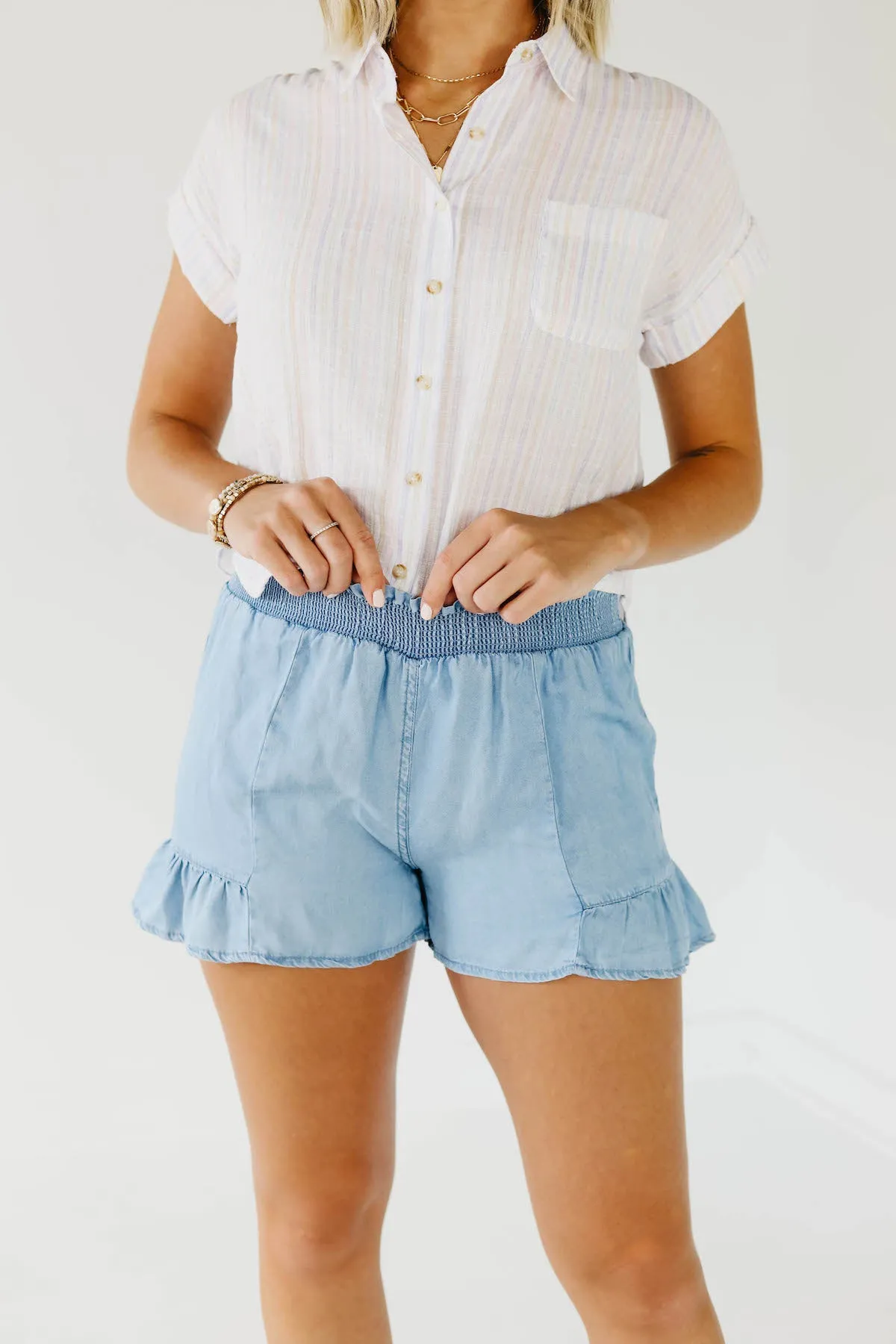 The Anders Ruffled Shorts