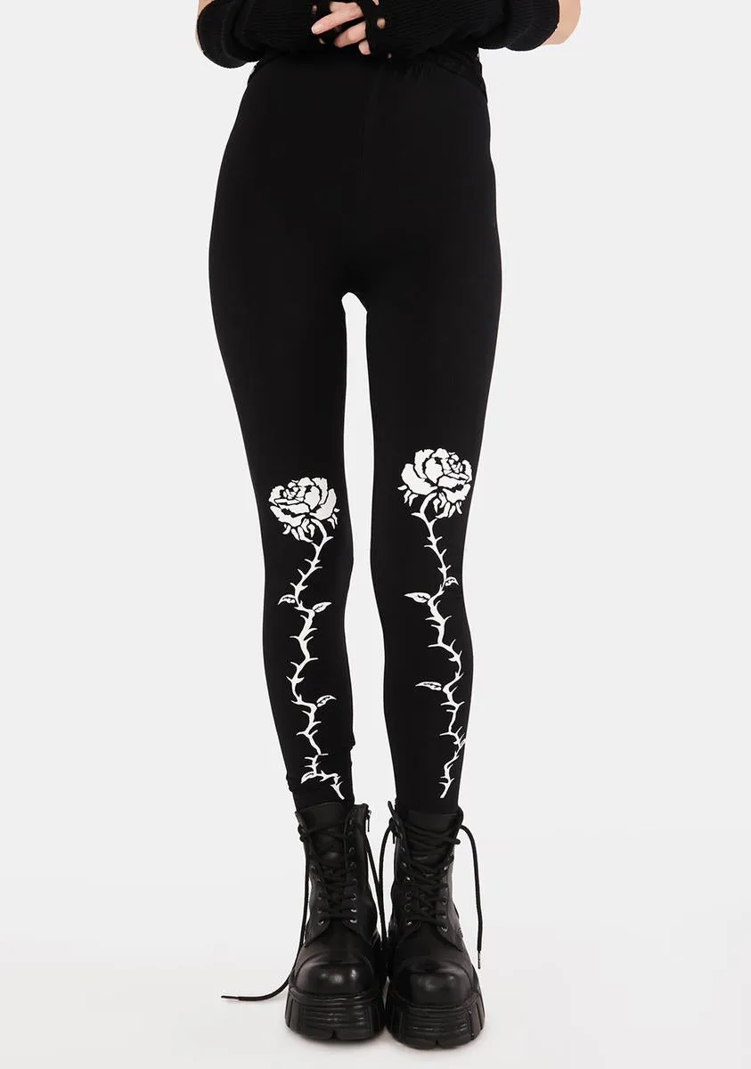 Thorns & Roses Leggings-
