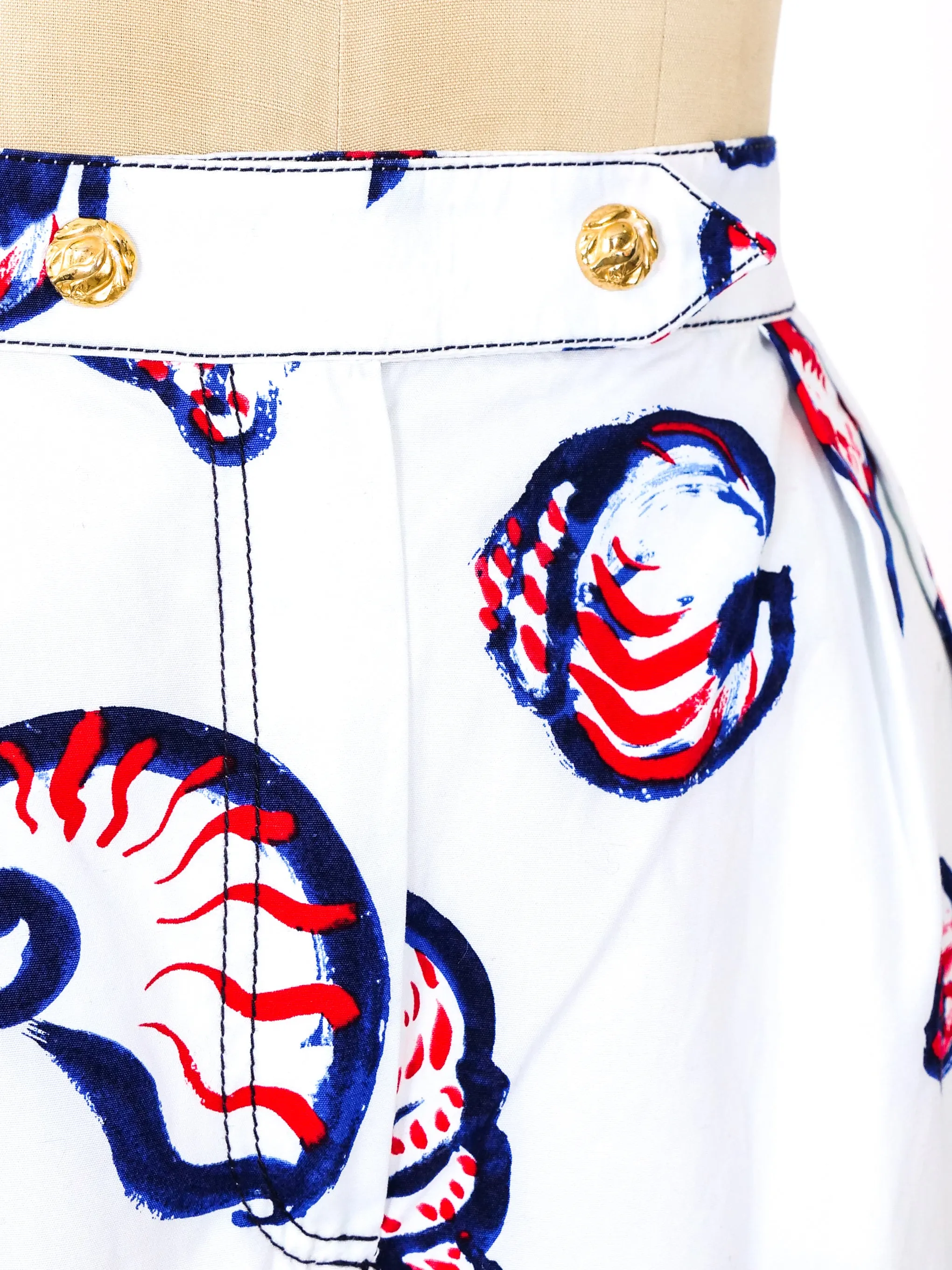Ungaro Seashell Printed Shorts
