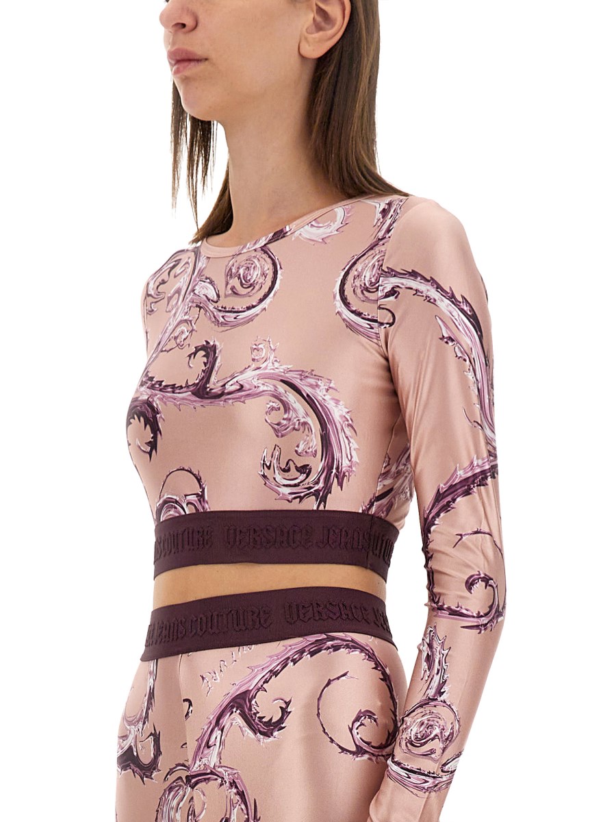 VERSACE JEANS COUTURE      TOP CROPPED
