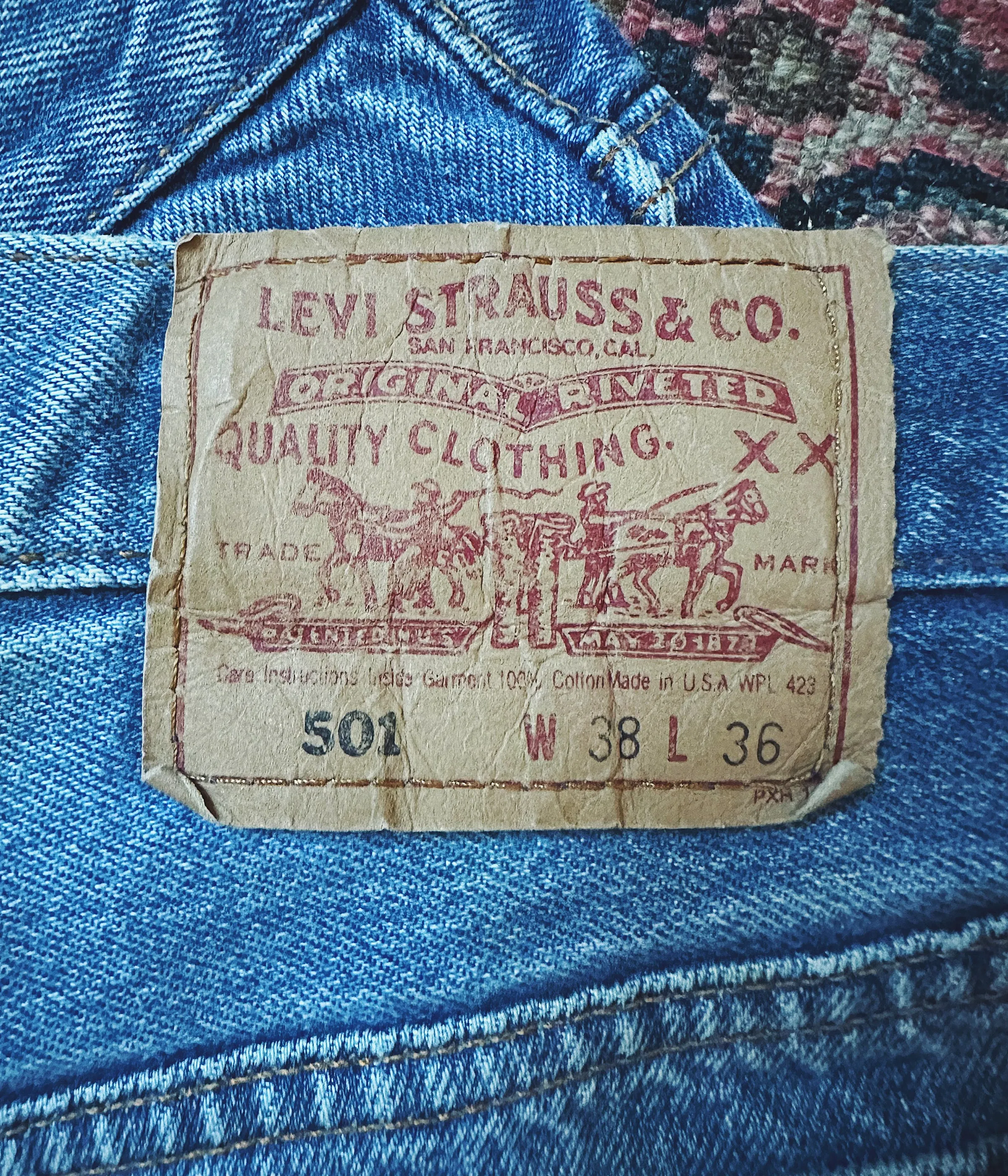 Vintage Levi's 501 Jeans – 36x30