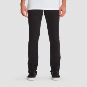 Volcom Vorta Slim Fit Jeans Black Out