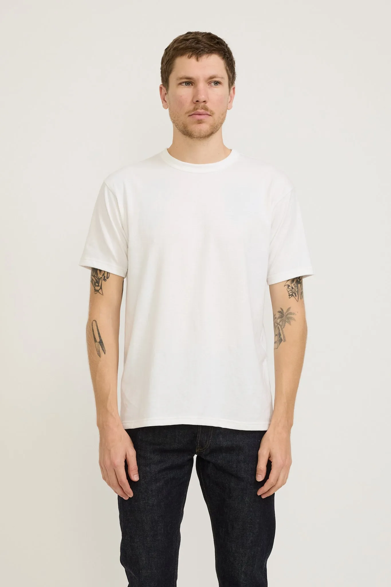 Whitesville 2 Pack T Shirts Off White