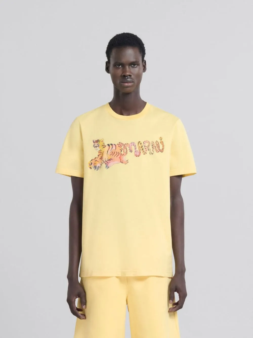 Yellow Organic Jersey T-Shirt