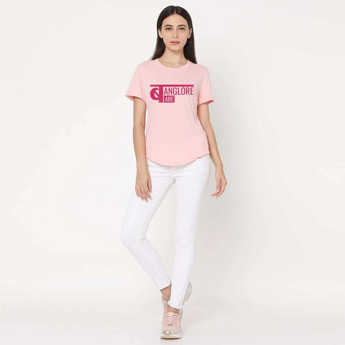 Yoga T Shirts For Women Banglore City Tees - Banglore Babe